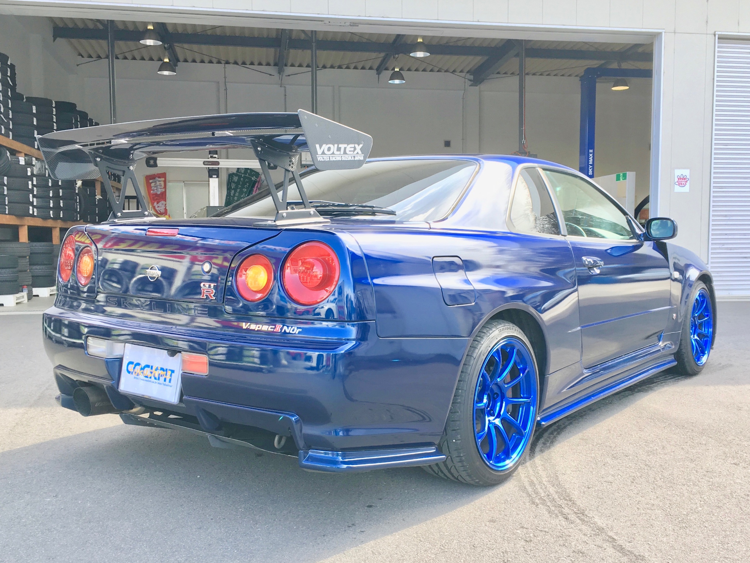 スカイラインという名を冠した最後のGT-R★R34★V-SPECⅡ★１/１8