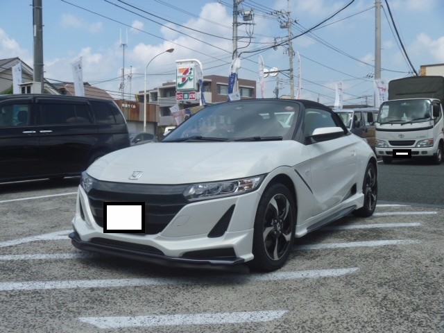 S660/JW5!!! BLITZ DAMPER ZZ-Rの取り付け☆ | ホンダ S660 足まわり