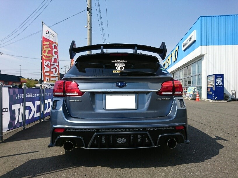スバル レヴォーグ VM4 × WORK EMOTION T5R2P × POTENZA Adrenalin