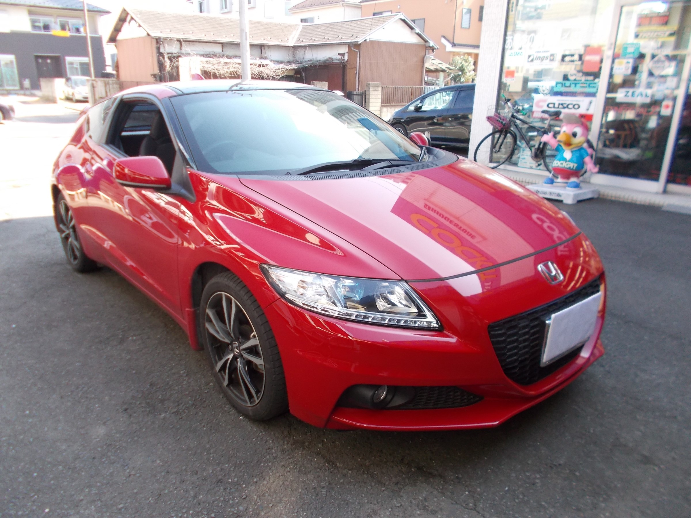 CR-Z COX ボディダンパー リアのみ COX BODY DAMPER(コックス ボディ ダンパー) CR-Z用