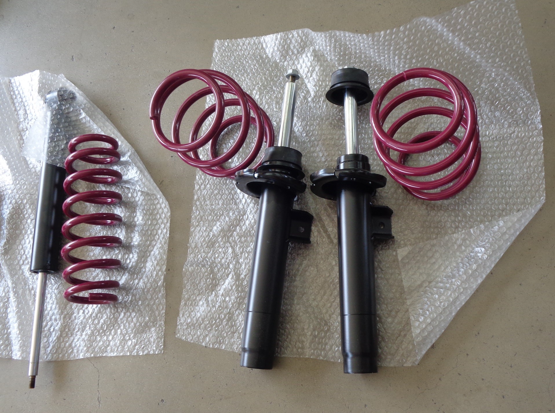 MAKi　EMC SS Fサスペンション Z.S.S. フルタップ式 車高調 Rigel リゲル