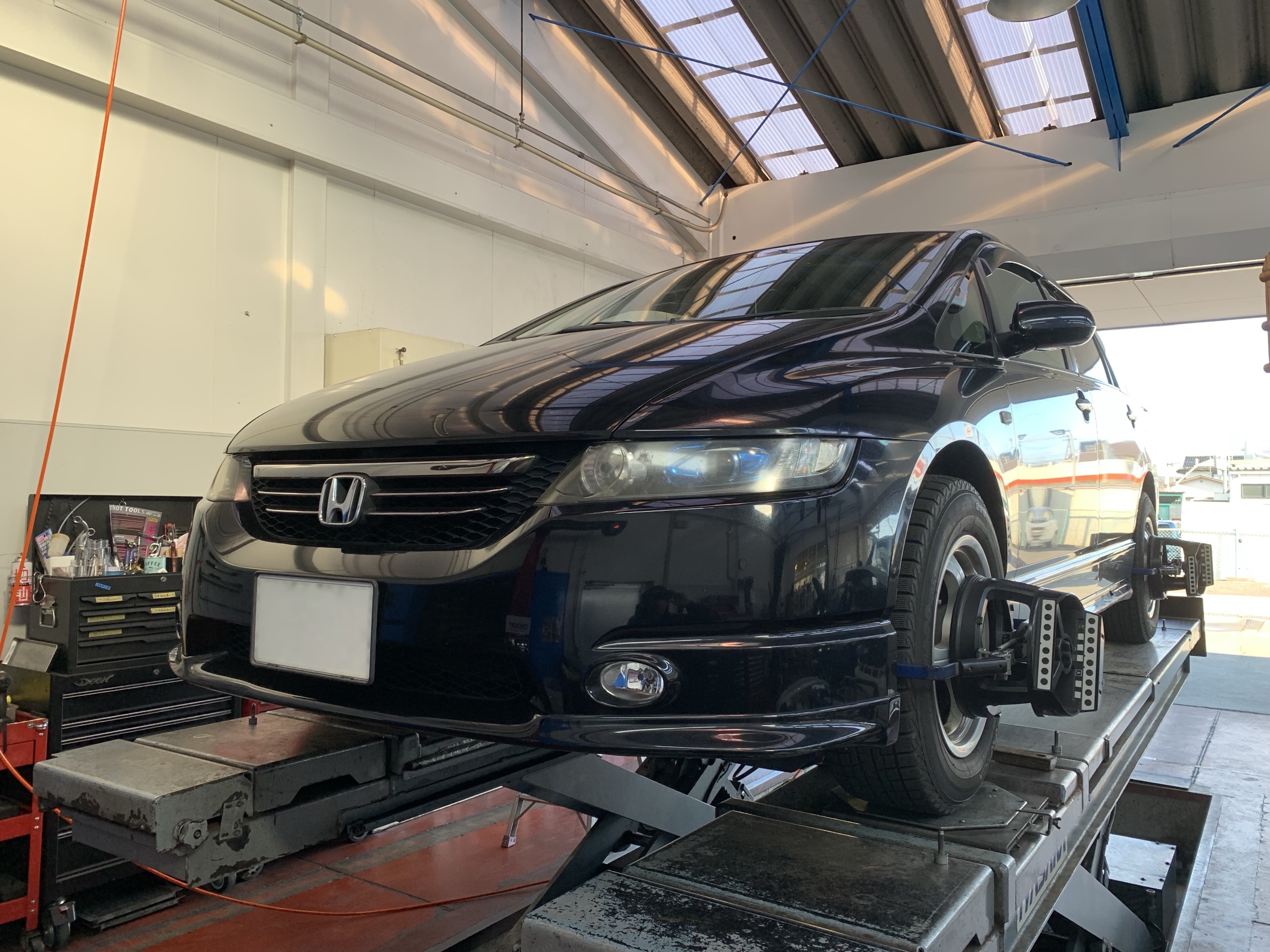 オデッセイ 純正サスペンション戻し | ホンダ オデッセイ