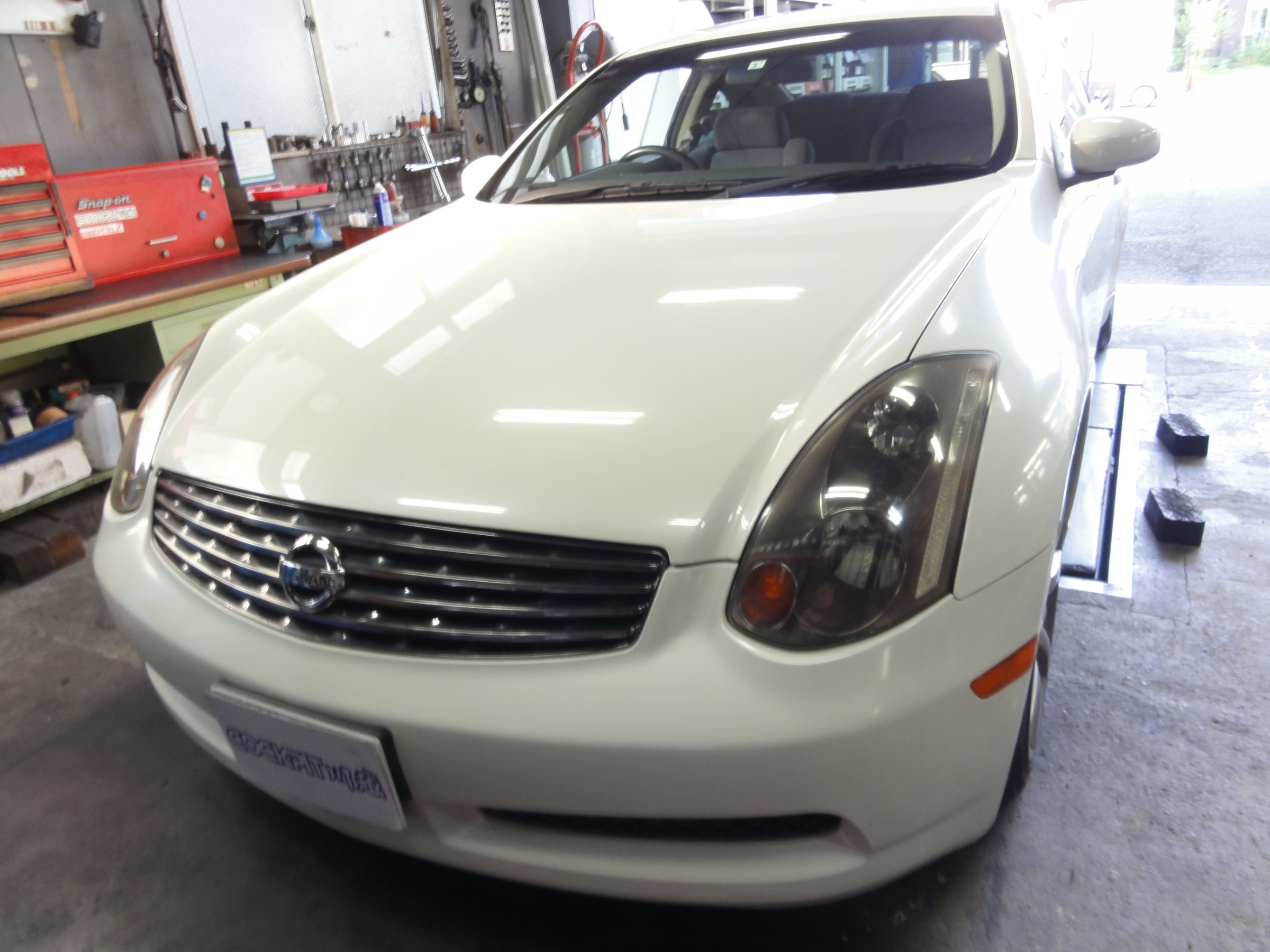 スカイライン クーペ（CPV35）クスコ製LSD「Type-RS」装着