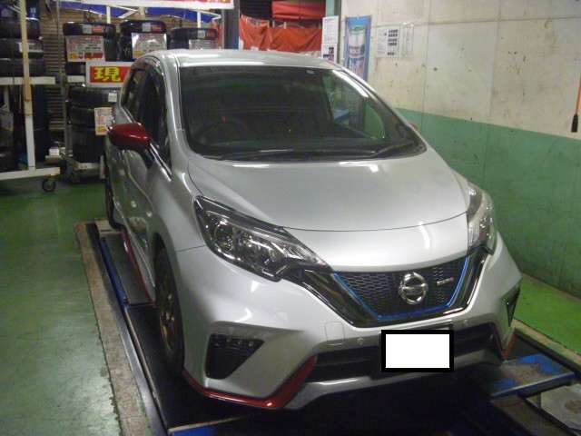 話題の車!! ノートe-POWER NISMOへ車高調取り付け☆ | 日産