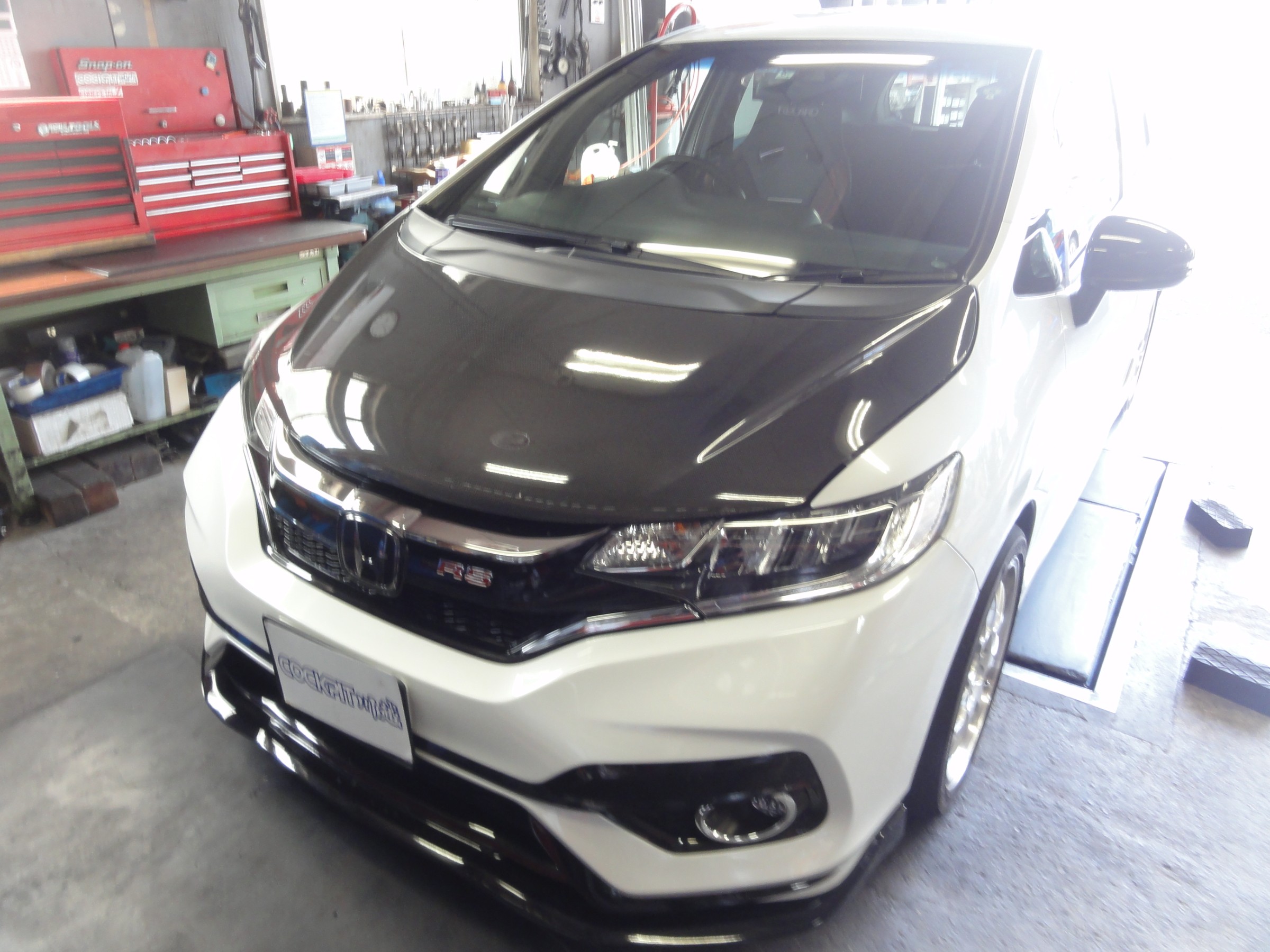 フィットRS（GK5）エンドレス製スポーツブレーキパッド「MX72プラス