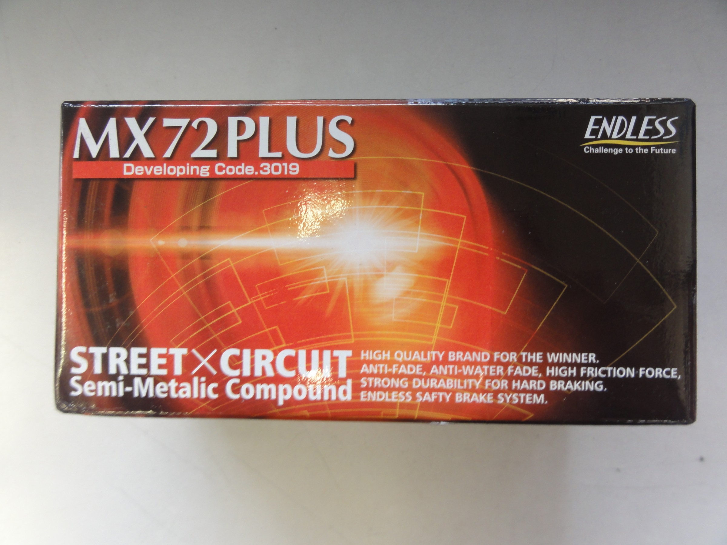 フィットRS（GK5）エンドレス製スポーツブレーキパッド「MX72プラス