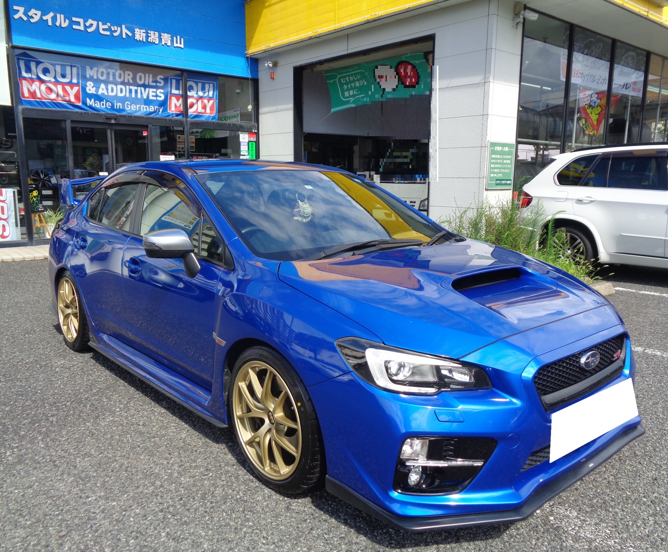 スバル WRX STIにBBS RI-A＆ポテンザ アドレナリンRE004装着