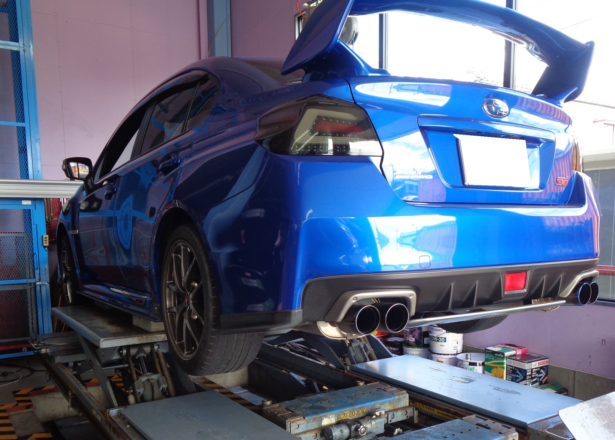 スバル WRX STIにBBS RI-A＆ポテンザ アドレナリンRE004装着
