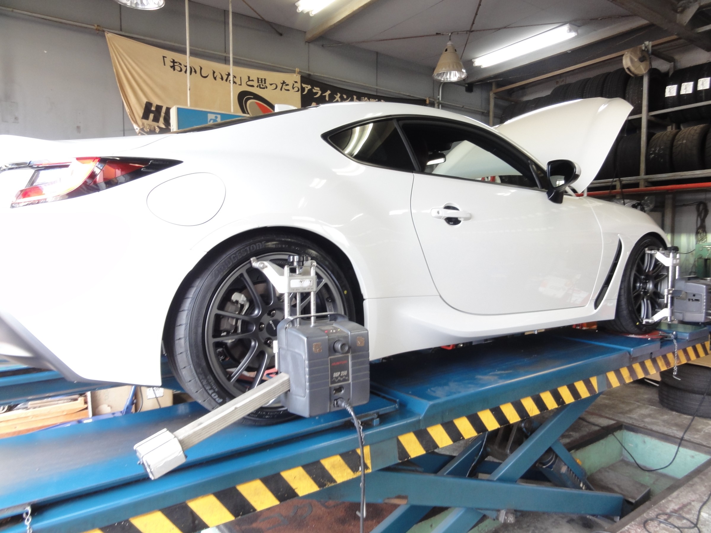 BRZ(ZD8)エンケイ製アルミホール「GTC01RR」&ブリヂストン BRZ(ZD8)エンケイ製アルミホール「GTC01RR」&ブリヂストン