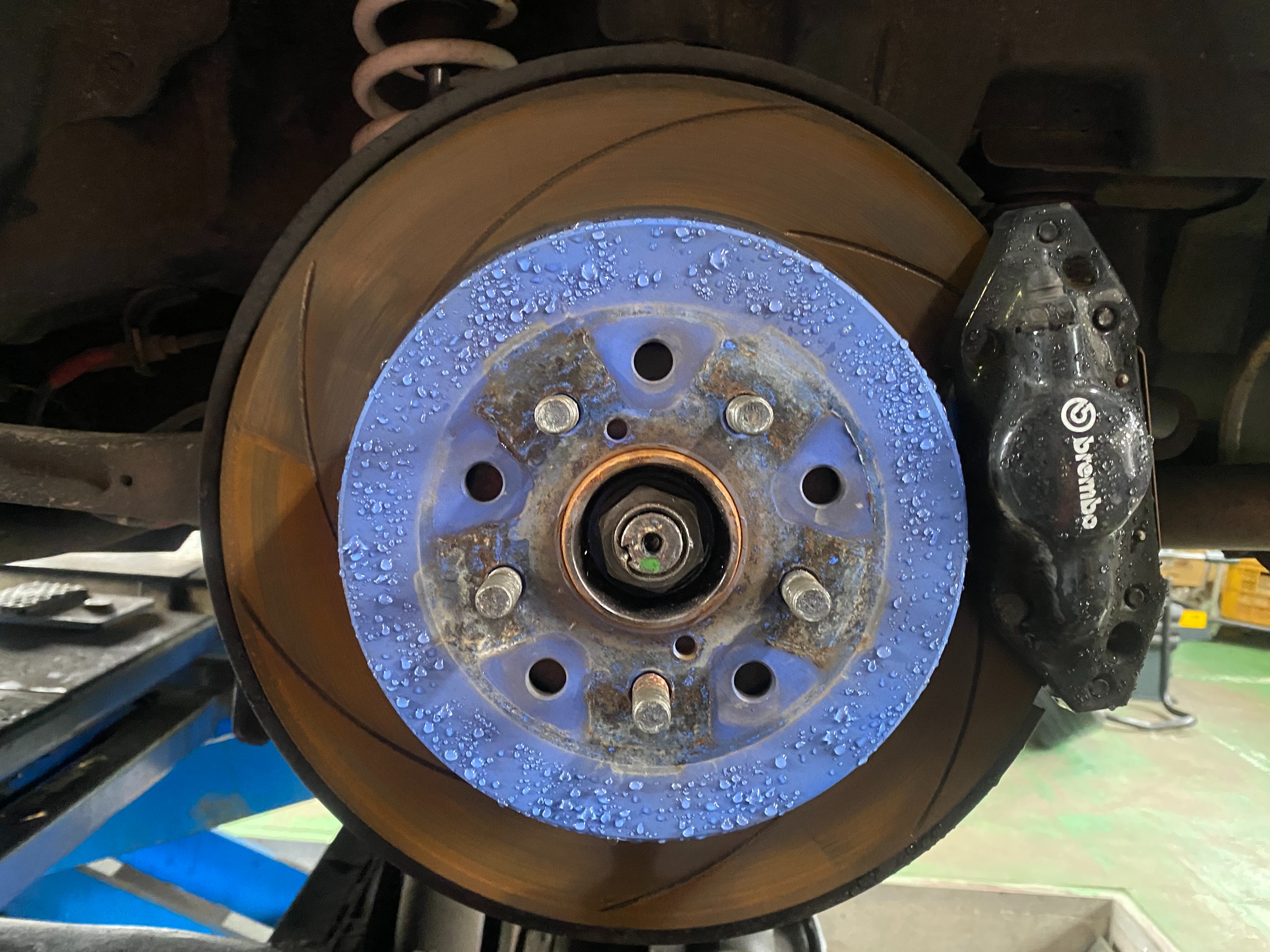 スバル リア キャリパー ブラケットい レガシィ BH BE BL BP