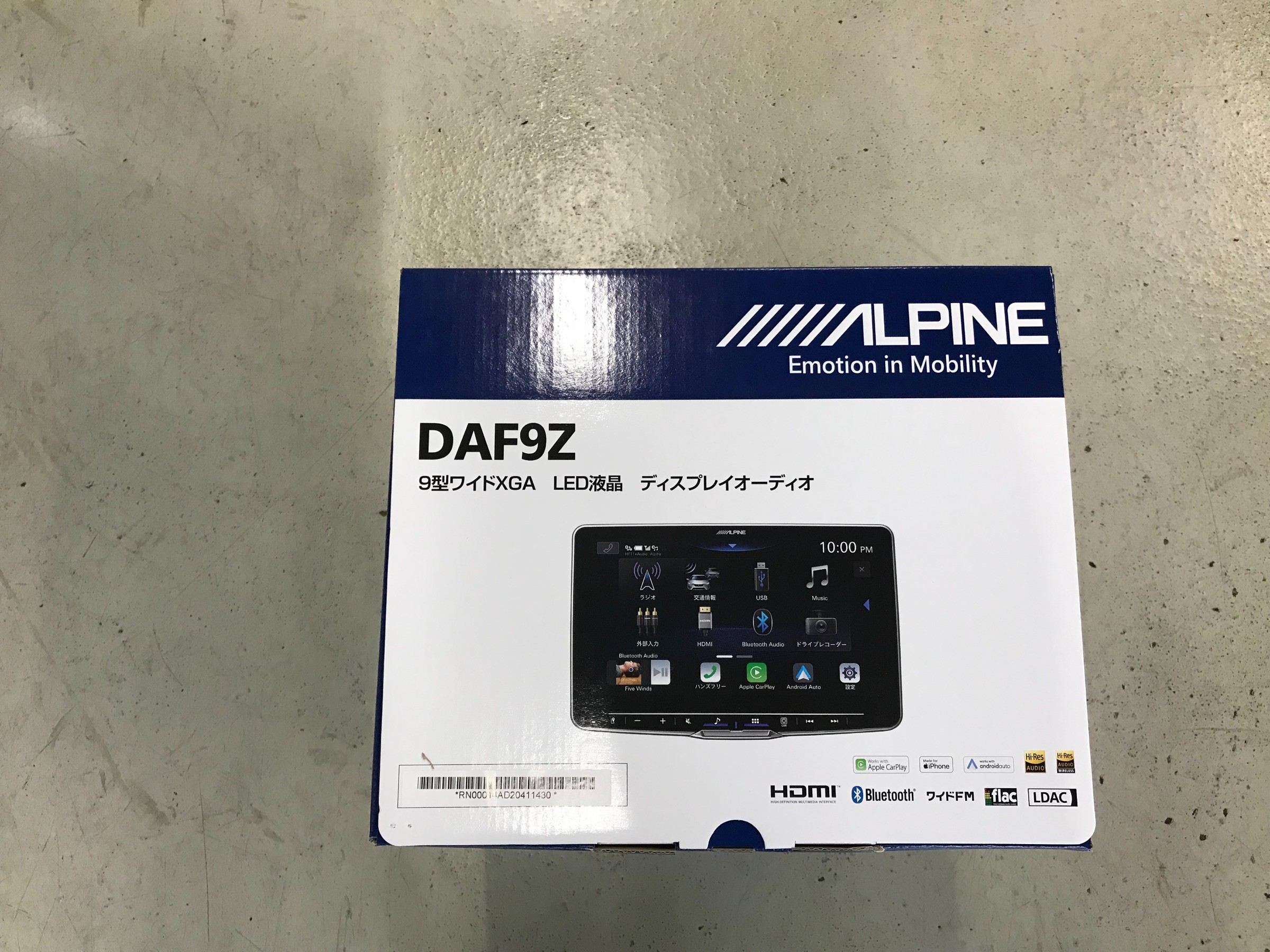 アルパイン　VIE−X088　カーナビ　リアモニターセット　デリカD5　CV5W アルパインVIE−X088カーナビリアモニターセットデリカD5CV5W