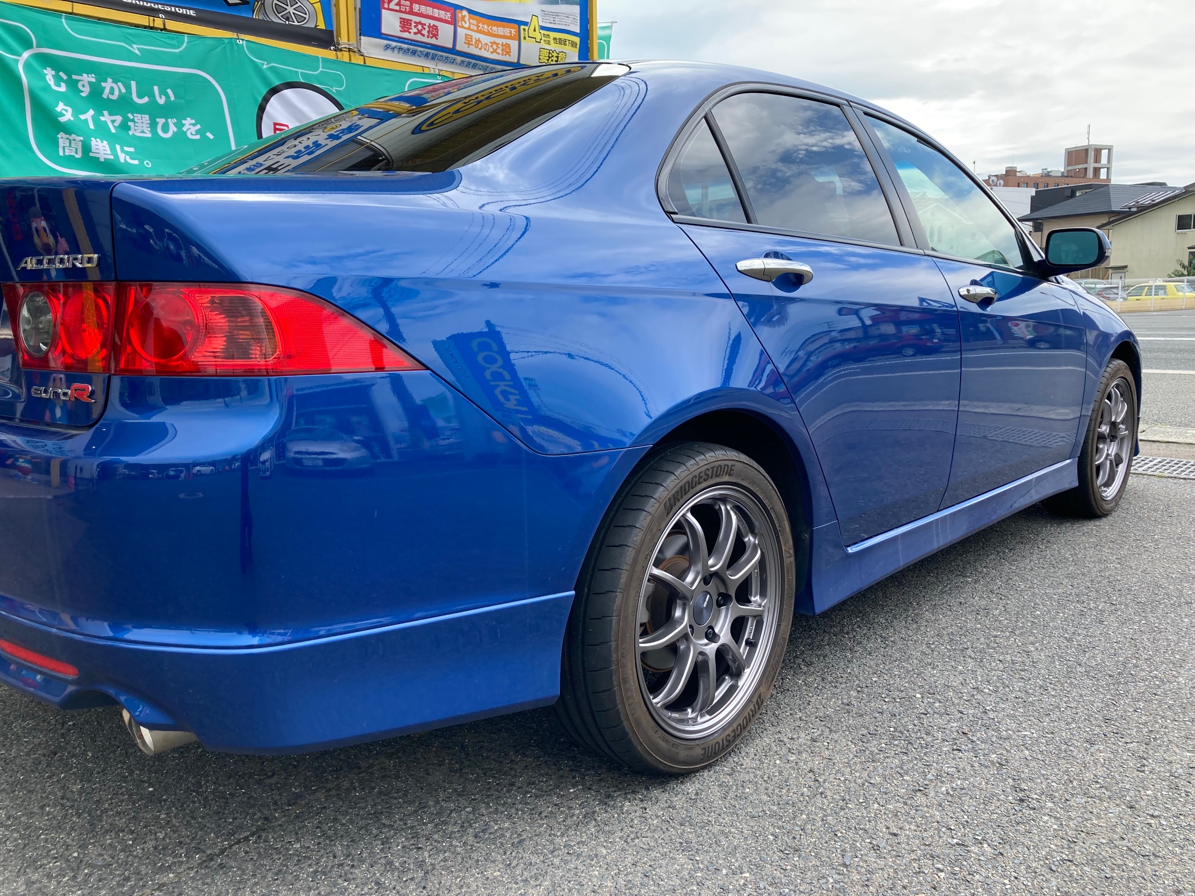 CL7 EURO-R」へ「ENKEI PF09」装着♪ | ホンダ アコードユーロR