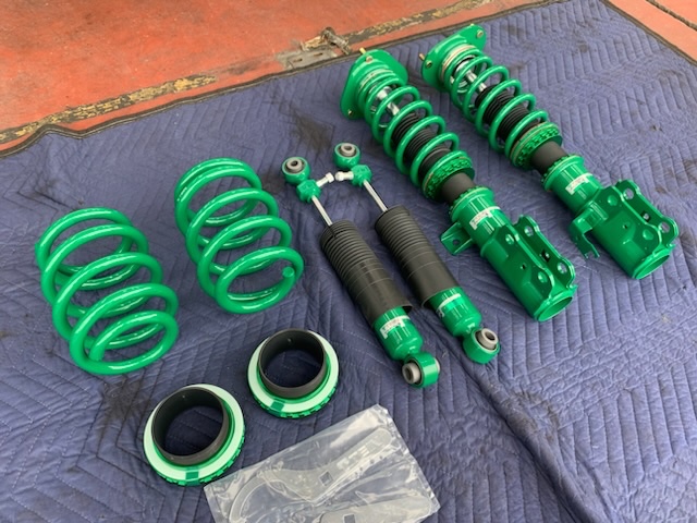 TEIN FLEX A 車両調　フロントのみ　20ヴェルファイア　オイル漏れあり TEIN TEIN車高調 FLEX Z(フレックス ゼット) トヨタ アル/ヴェル