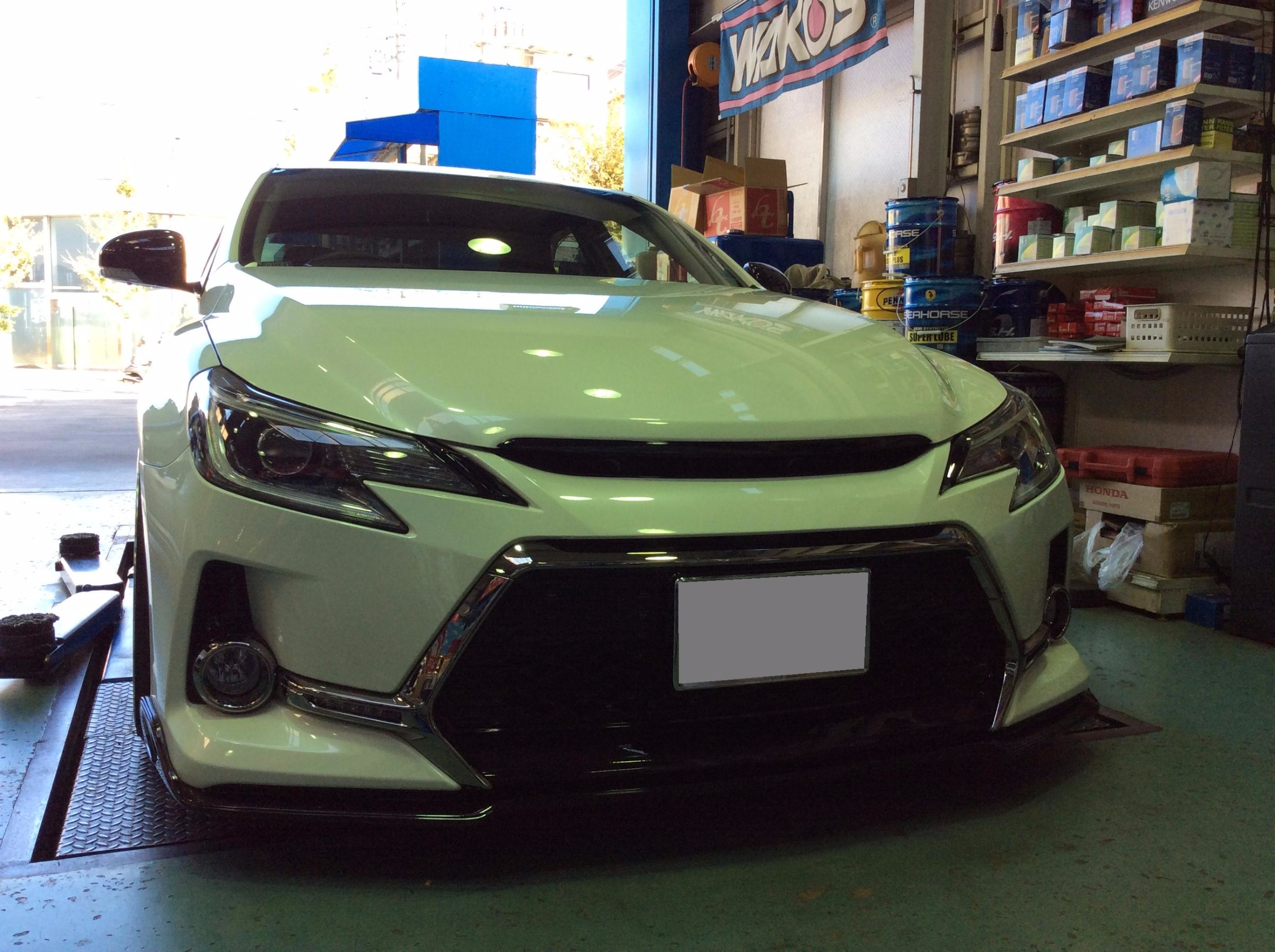 トヨタ マークX パーツ取り用 車 TOYOTA マークX！色々取り付けました( ・ω・)/ | 店舗おススメ