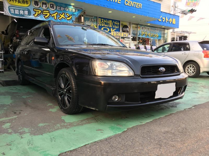 レガシィBH5 アルミ・タイヤ取り付け | スバル レガシィ