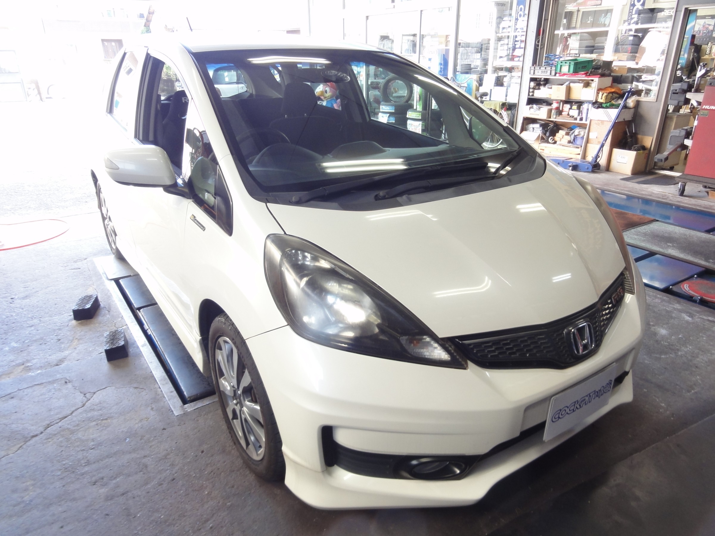 フィットRS （GE8）ビルシュタイン車高調オーバーホール