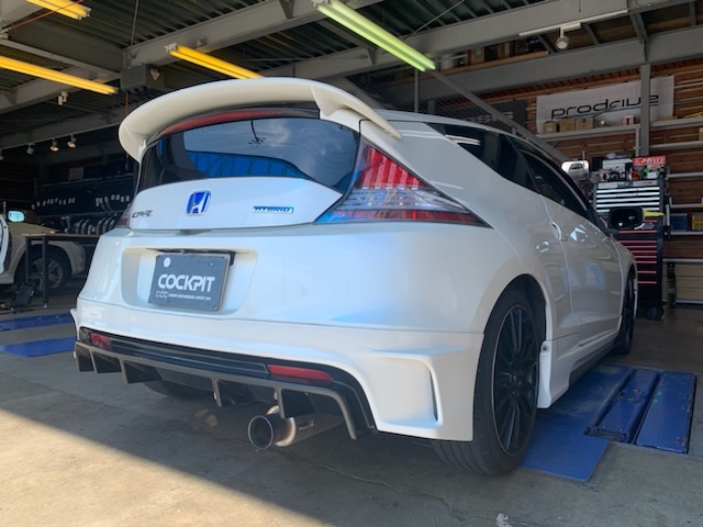 ◇HONDA CR-Z [ZF1] メンテナンス作業 運転席ドアノブAssy交換