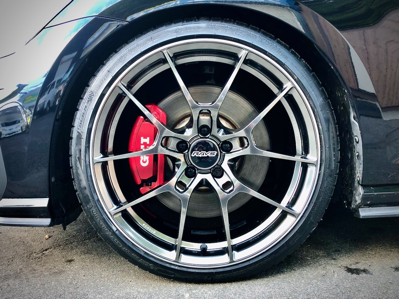VW GOLF7.5 GTI Performance ✖ VOLK RACING G025（HK