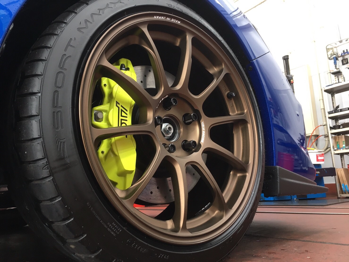 RAYS VOLK RACING ZE40 × WRX STI | スバル WRX STI ホイール