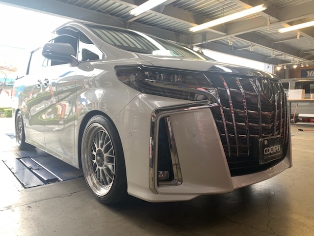 ◇TOYOTA ALPHARD [AGH30] 用品取付 KUHL Racing 9mmオーバー