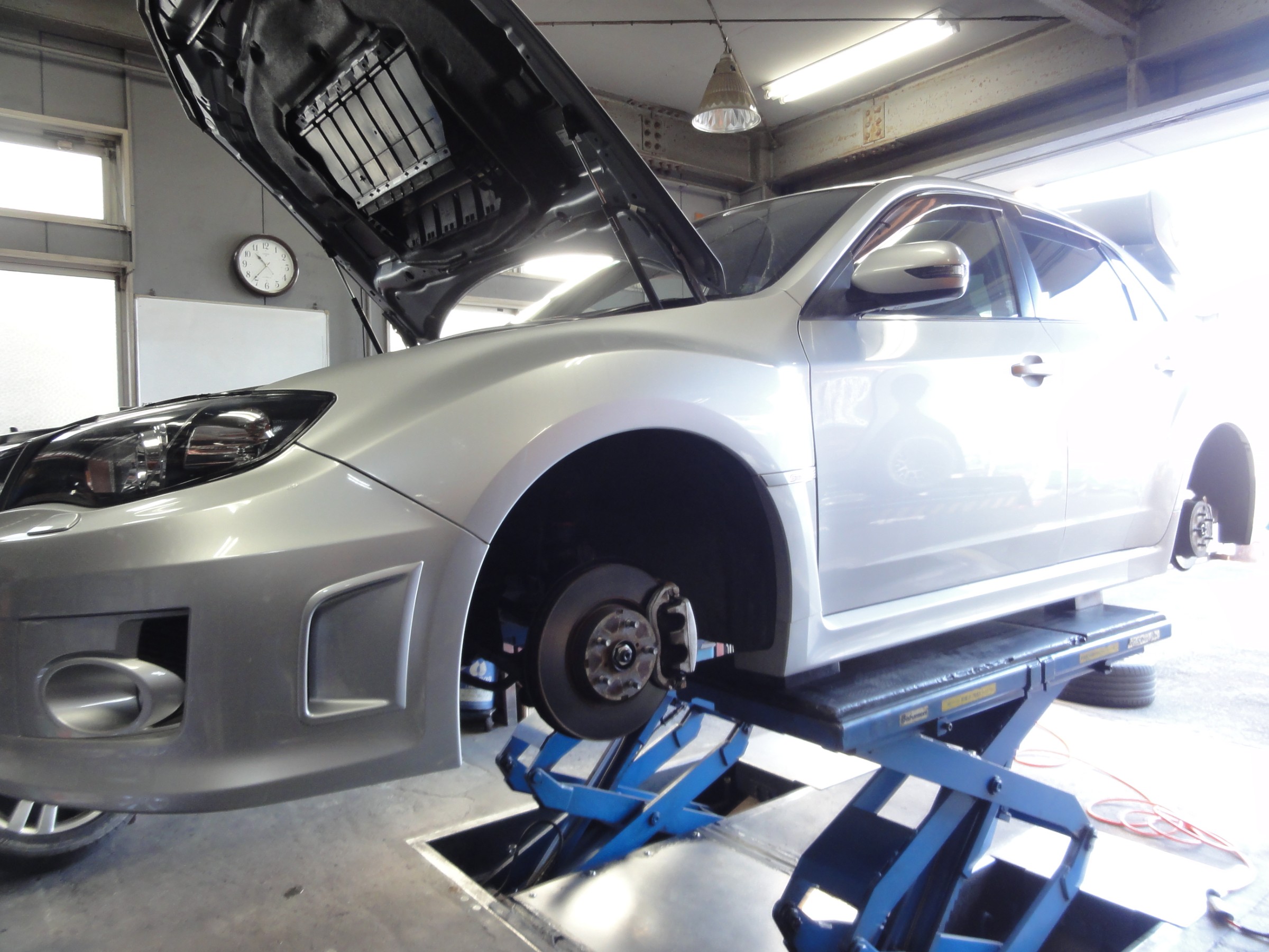 インプレッサ WRX STI(GVF)テイン製車高調「FLEXーZ」装着 インプレッサ WRX STI(GVF)テイン製車高調「FLEXーZ」装着