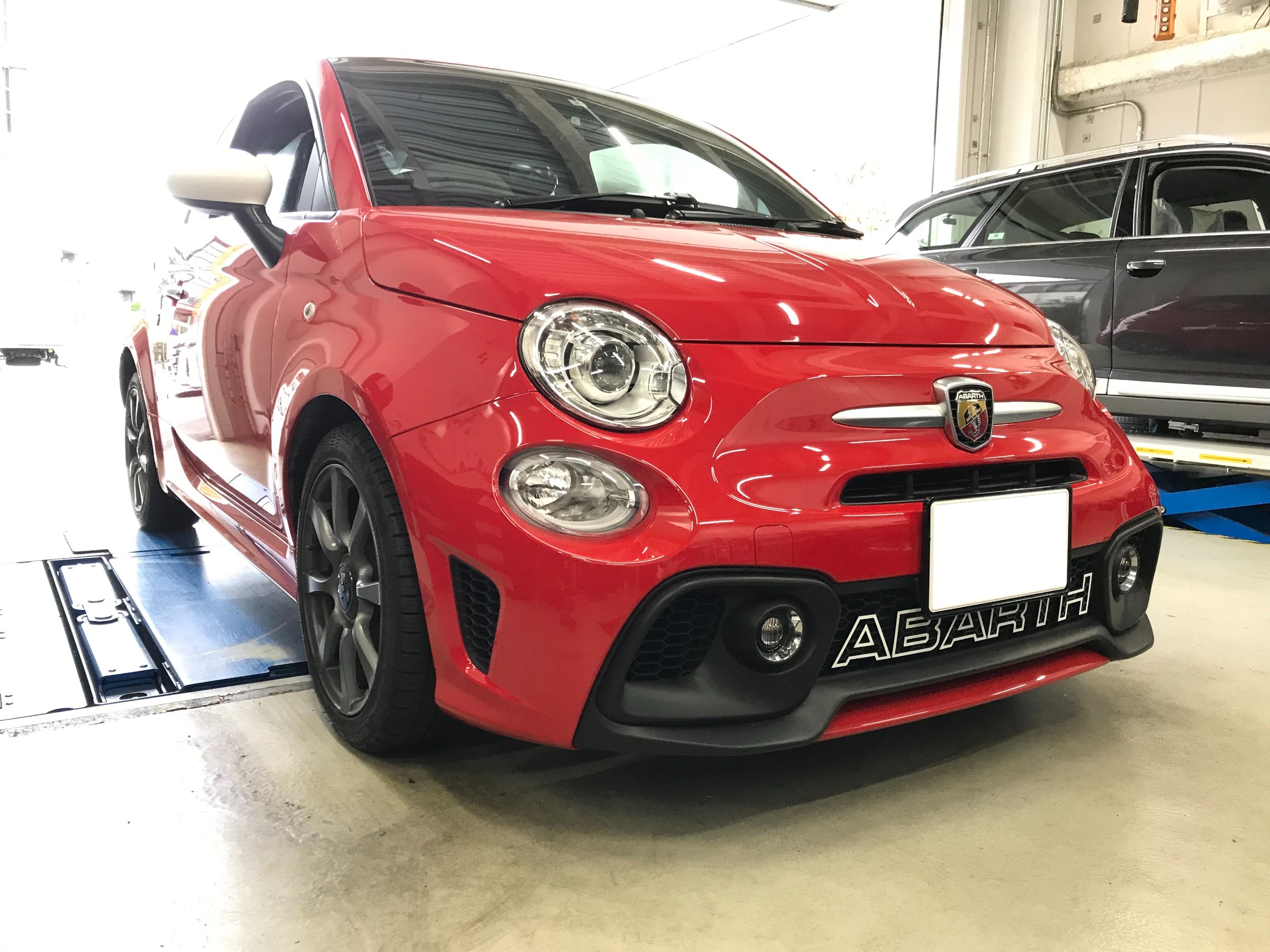 ABARTH595…BLITZ DAMPER ZZ-R。 | 取り付け事例 | コクピット21