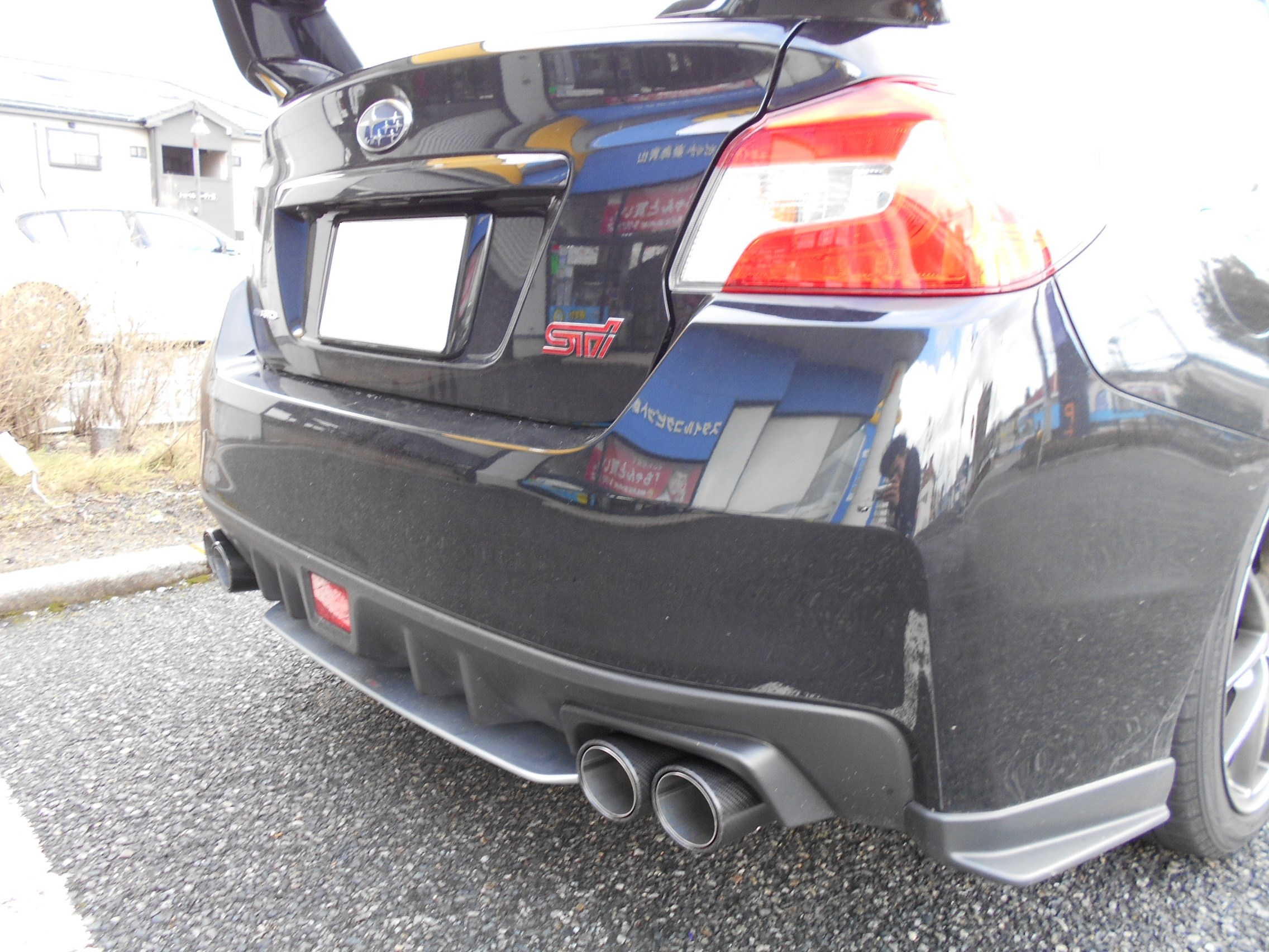 WRX STI にフジツボ マフラー装着♪ | 新潟青山日記 | スタイル