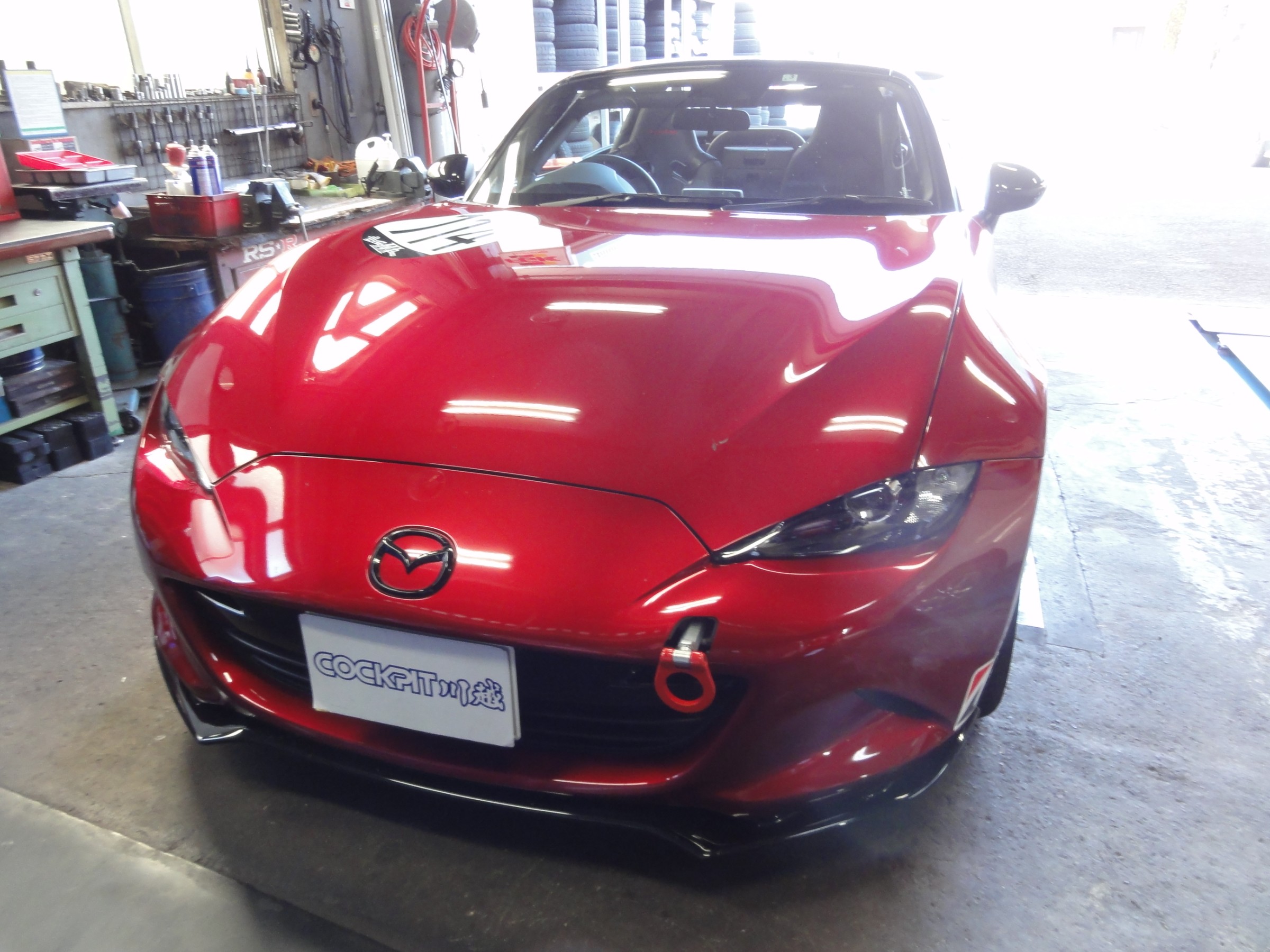 ロードスター（ND5RC）レカロ製モータースポーツシェルシート「プロ