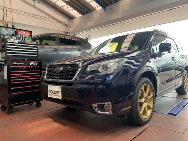 ◇SUBARU FORESTER [SJG] 用品取付 HKS High Performance