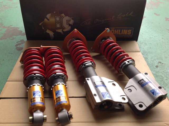 Öhlins サスペンション ステッカー付き（CB750 RC42 RFY リアショック 