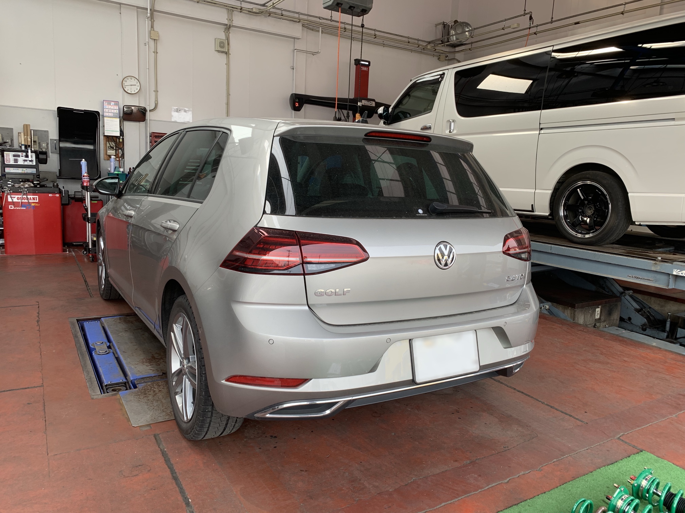 ゴルフ7 TEIN 車高調 フレックスZ 取り付け | フォルクスワーゲ