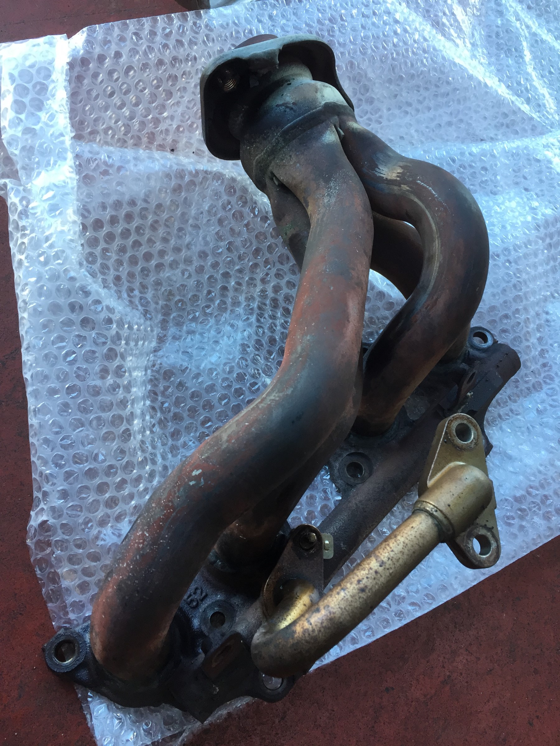 ハイエース × TRIAL エキゾーストマニホールド交換 ＆ アライメント