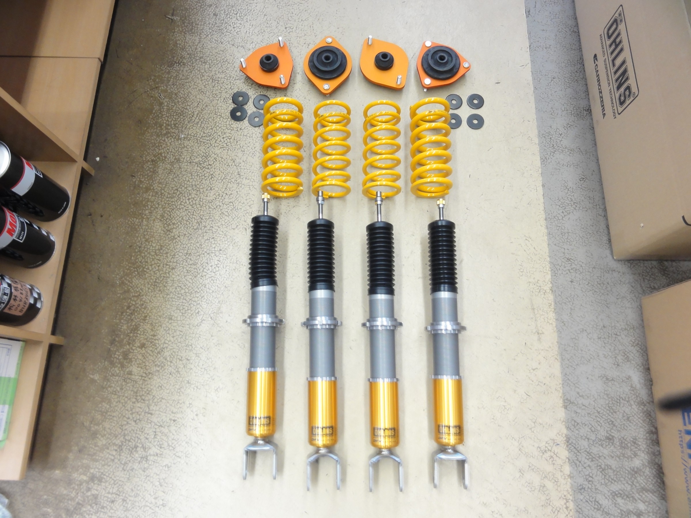 ÖHLINS MAZDA ROADSTER [ND5RC] サスペンションキット ロードスター ND5 車高調 オーリンズ ネジ式車高・全長調整