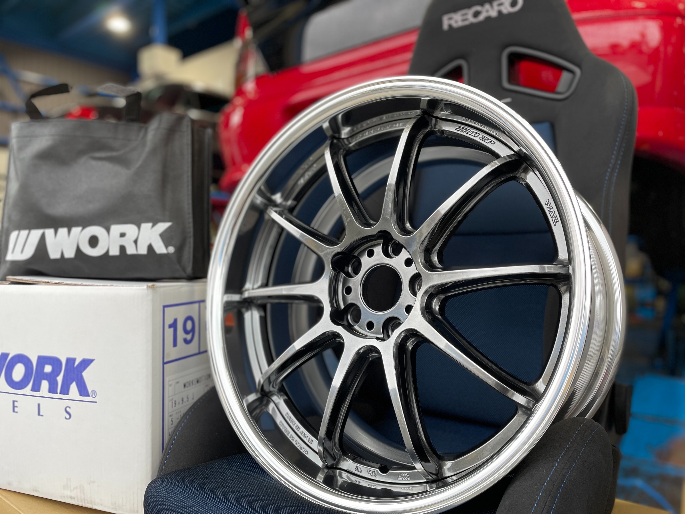 ☆【WORK】【RECARO】でオシャレにカスタマイズ♪ ランエボ8