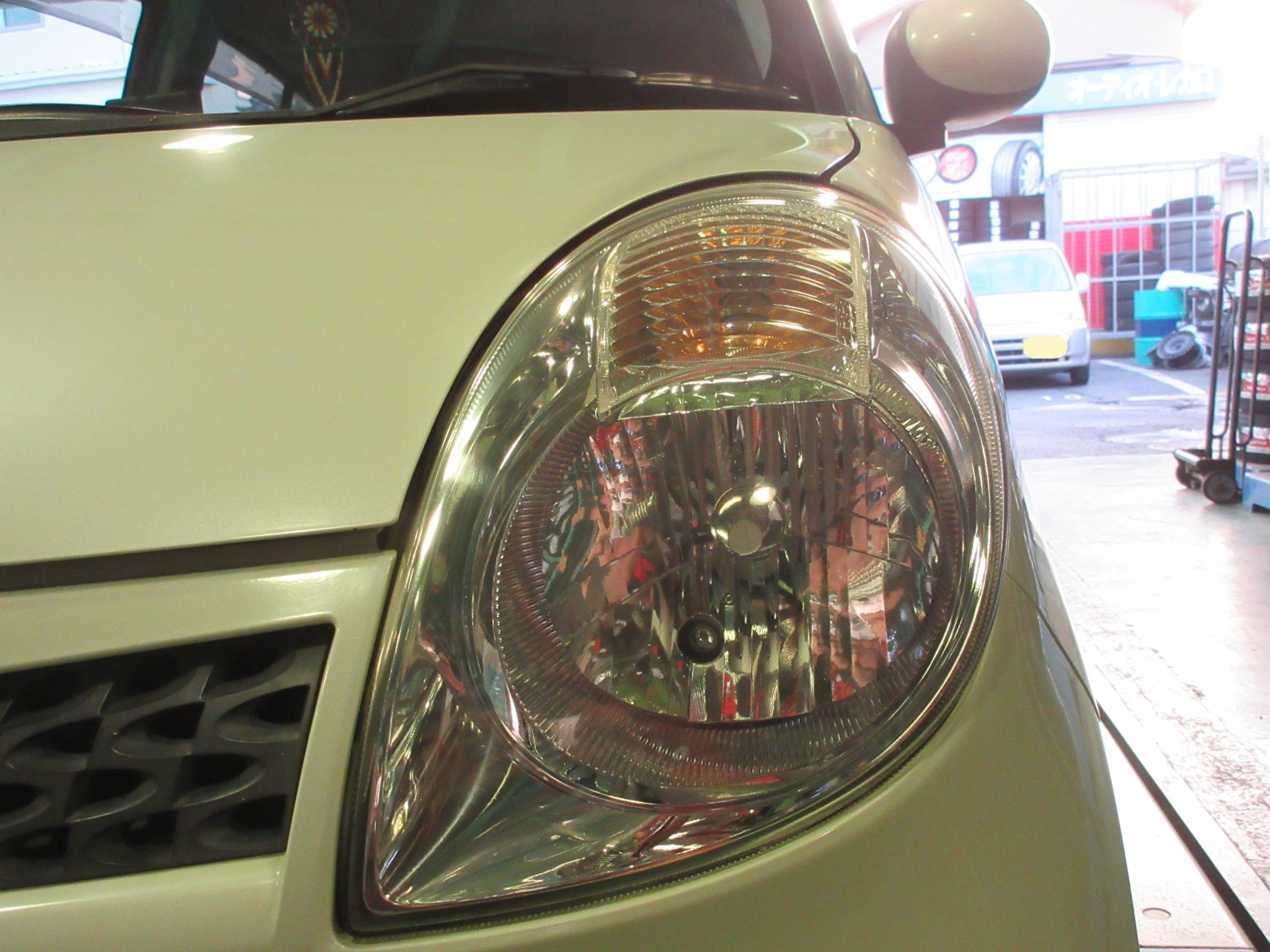 社有車のナンバー訂正