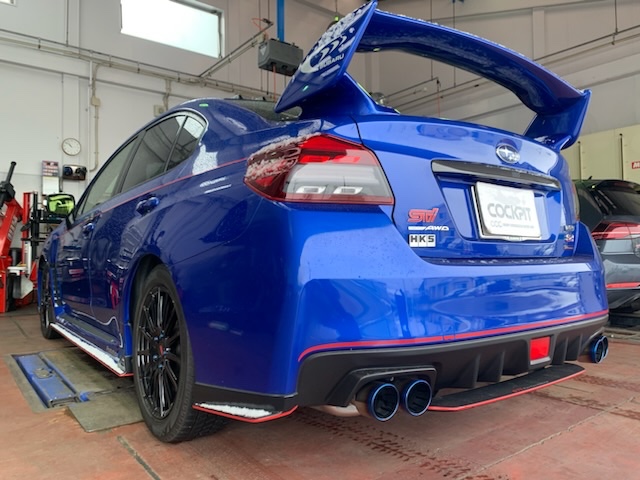 ◇SUBARU WRX S4 [VAG] 用品取付 KOYOアルミラジエーター取付