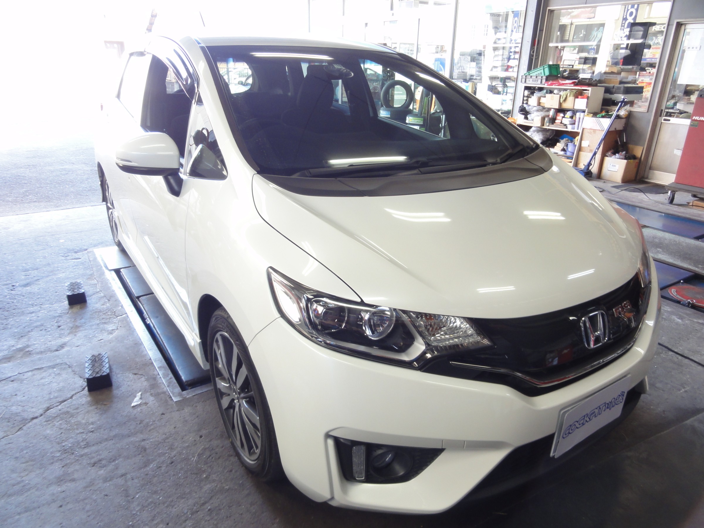 OKUYAMA フィット RS GK5 ロワアームバー フロント タイプI