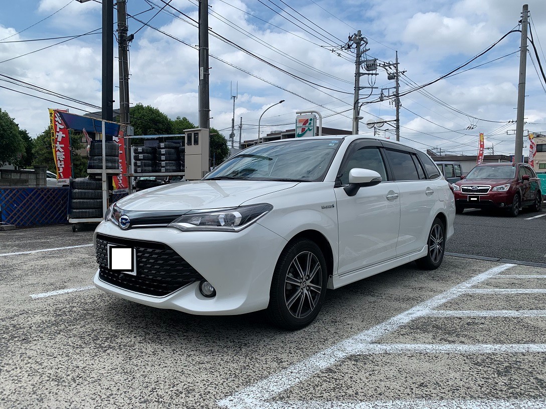 16系カローラフィールダーのリア下がりを解決！ | トヨタ カローラ