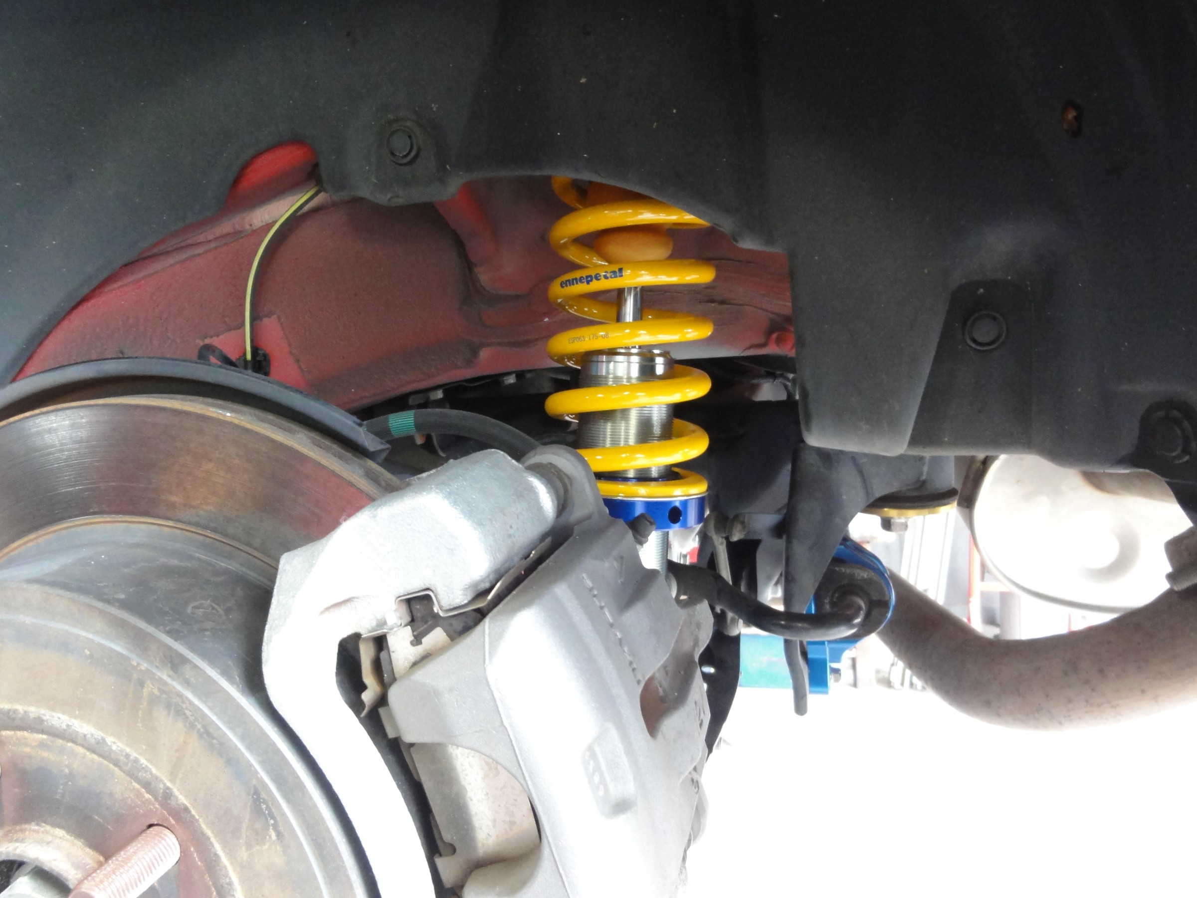 86（ZN6）エナペタル製当店オリジナル車高調（E12）装着＆アライメント