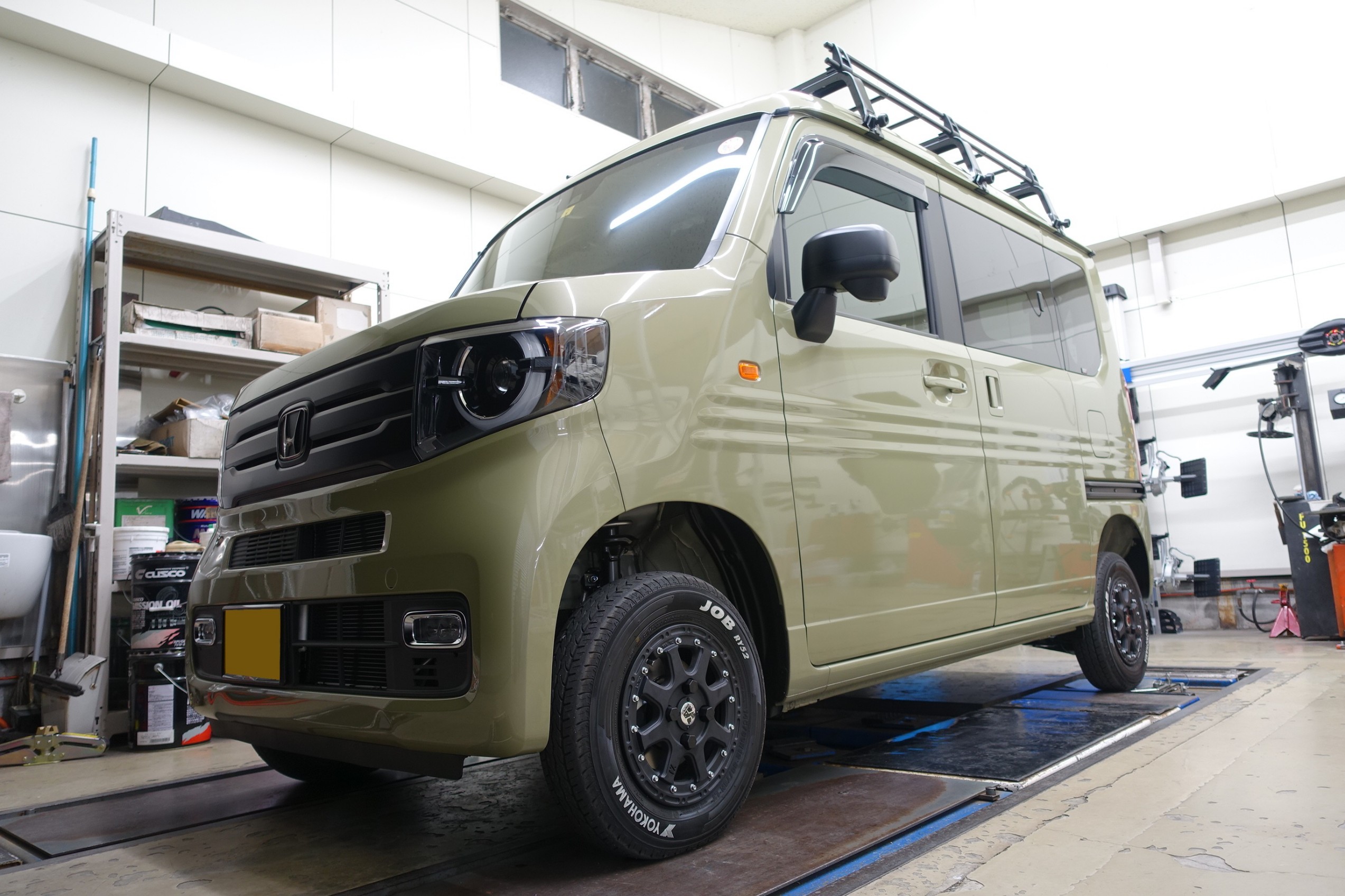 まきさん専用 ぎんさん専用】新車外しN-VANスタイルファンターボ タイヤ