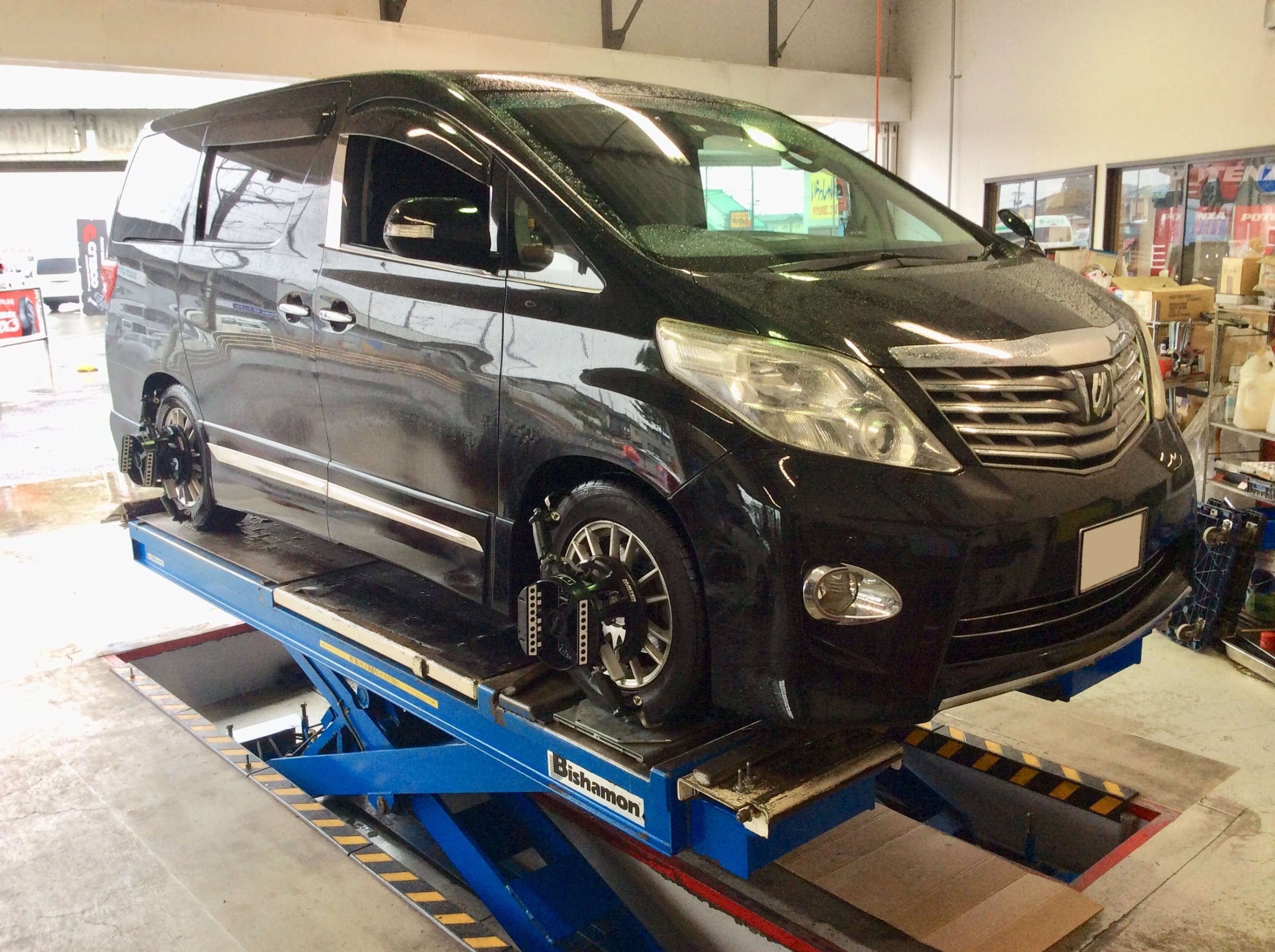アルファード ANH25W 車高調取り付けます！ | トヨタ アルファード