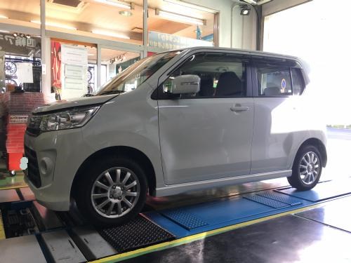 MH34SワゴンRスティングレー 車高調取り付け | スズキ ワゴンR