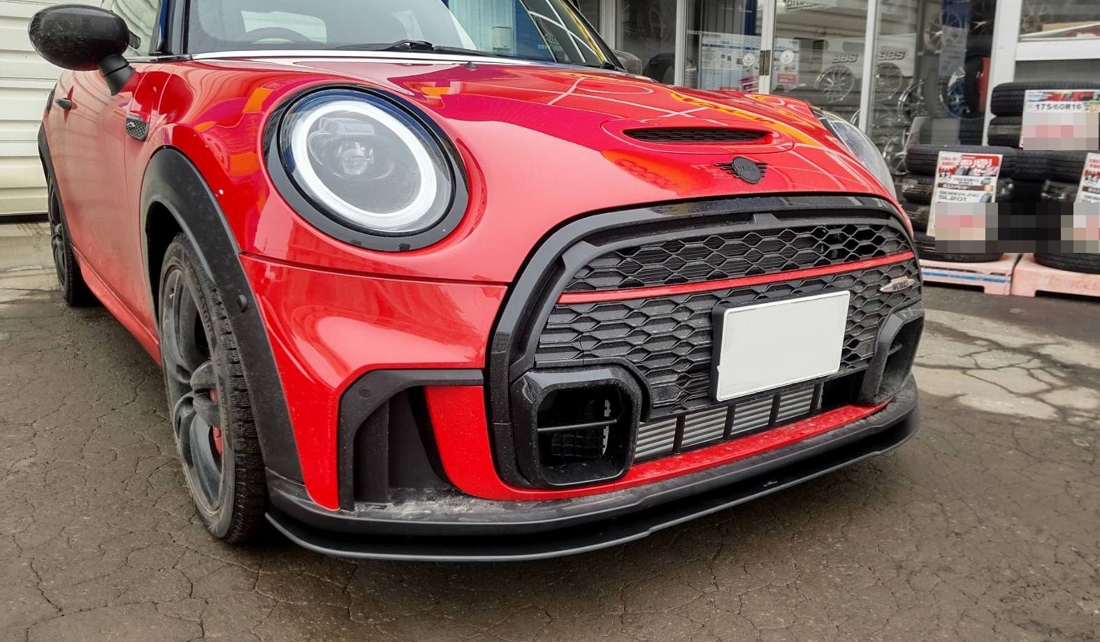 MINI AC Schnitzer フロントリップ AC SCHNITZER フロントリップスポイラー MINI F56/F55 JCWエアロ
