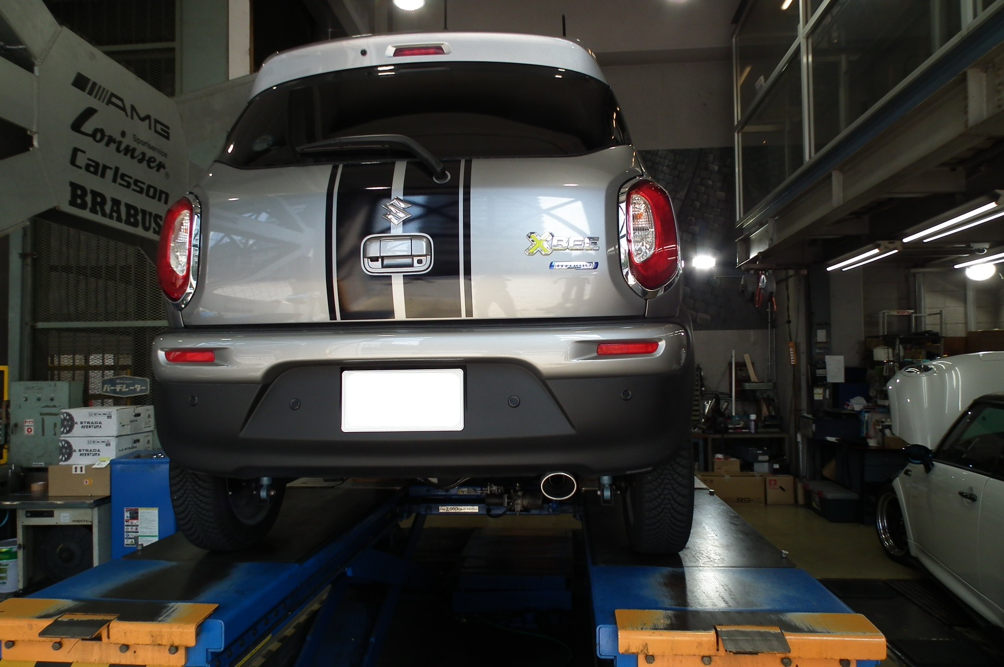 スズキ クロスビー マフラー交換のご紹介 SUZUKI XBEE | スズキ