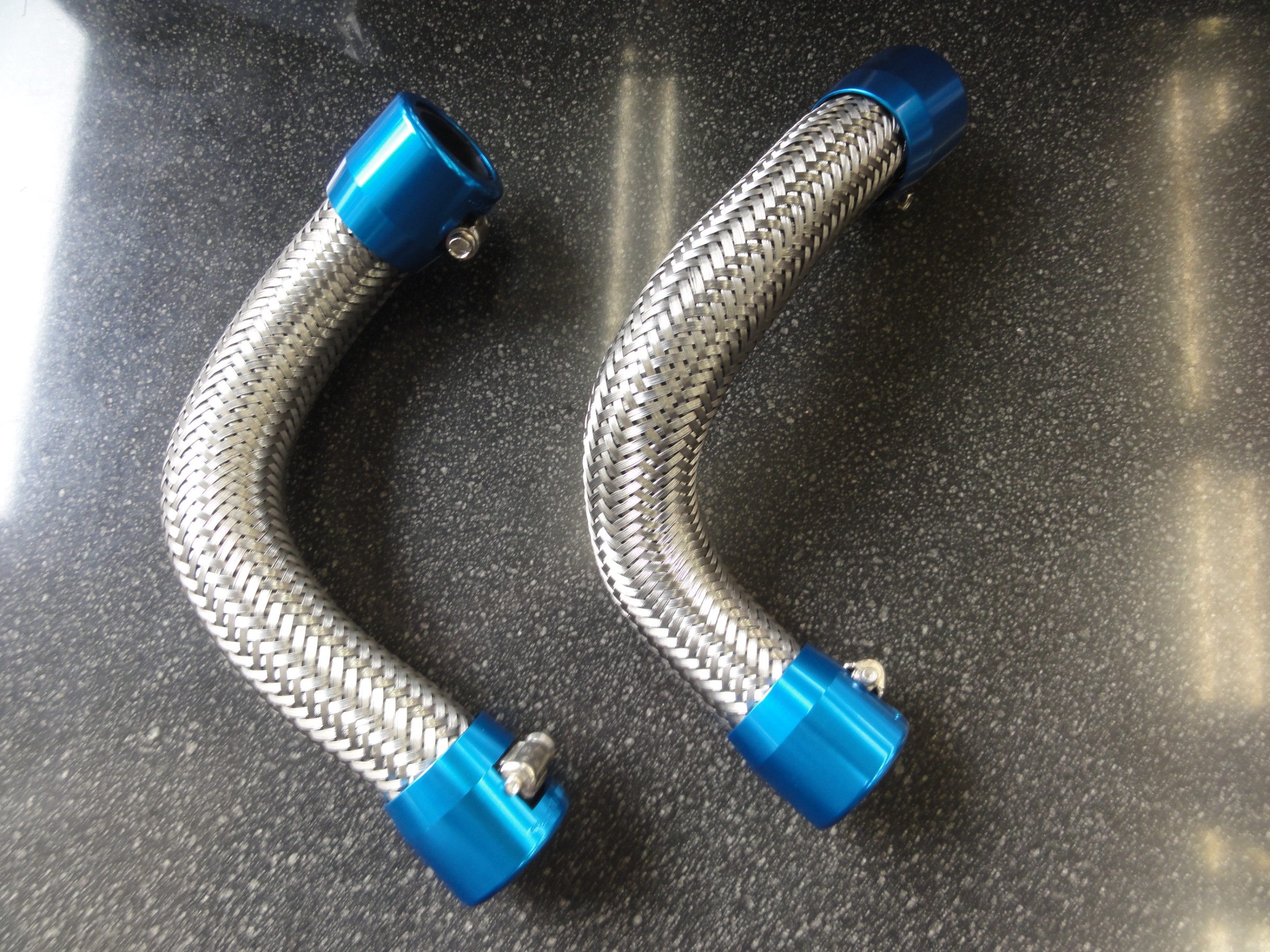 Kei（HN22S）KCテクニカ製ラジエータホース＆モンスター製ローテンプ