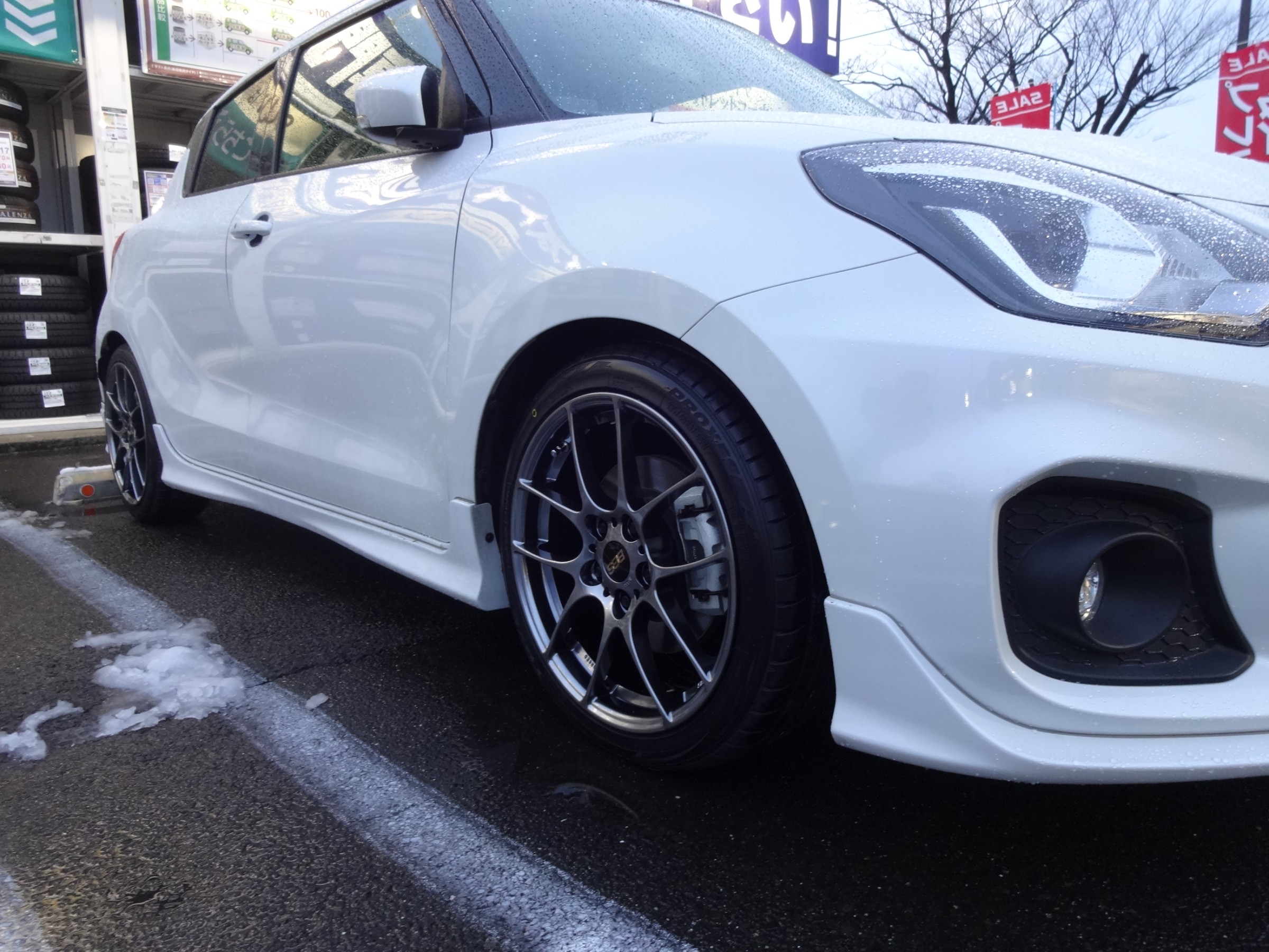 2023年春ホイール装着事例 スイフトスポーツにBBS RF装着＆BBS