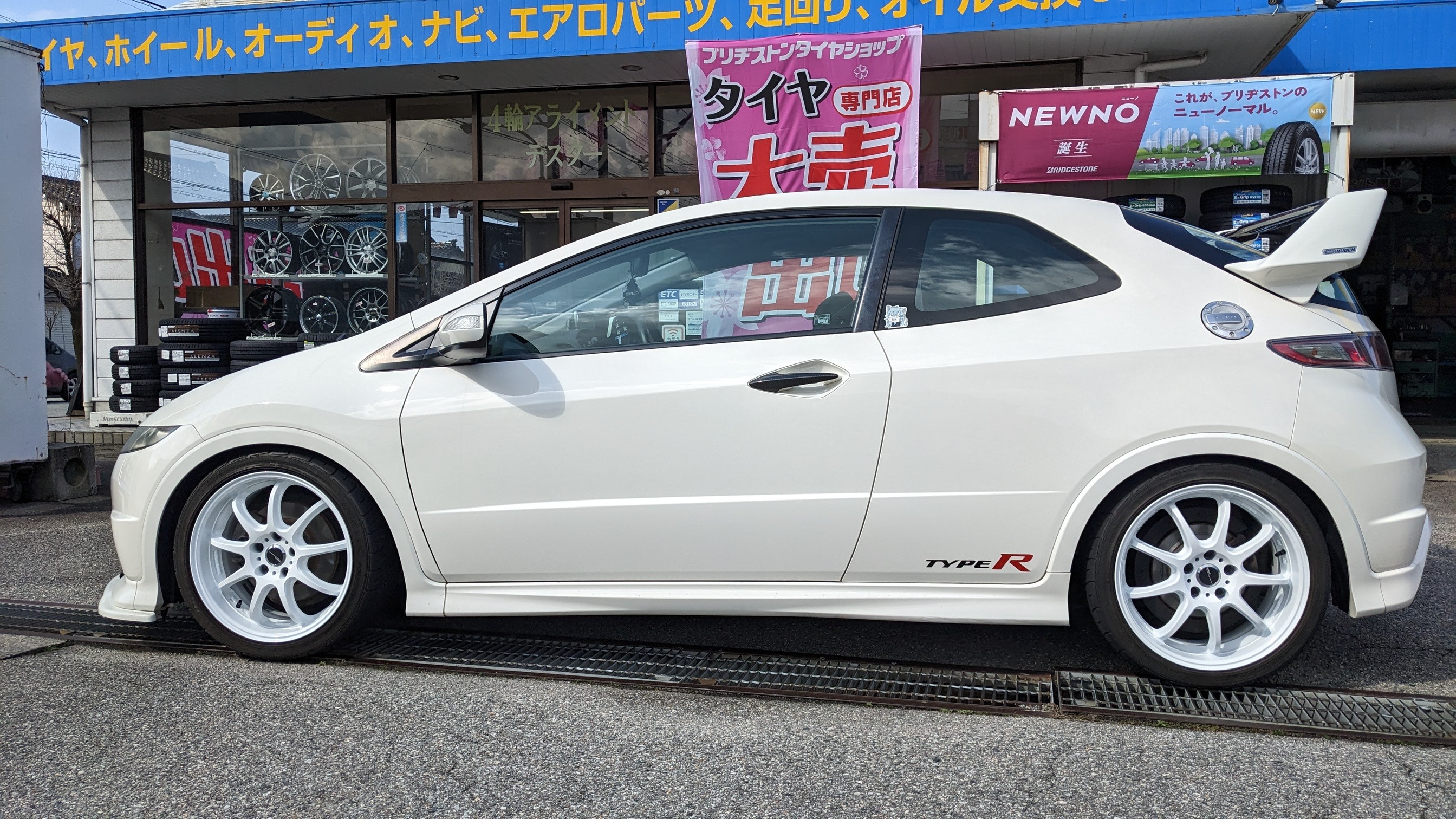 ホンダ　希少　シビックタイプRユーロ純正ホイール ホンダ シビック タイプRユーロ 純正タイヤ、ホイール4本の買取