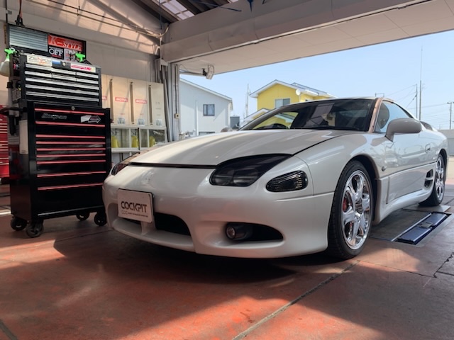 ◇MITSUBISHI GTO [Z16A] 車検整備 ステアリングラック交換・ドライブ