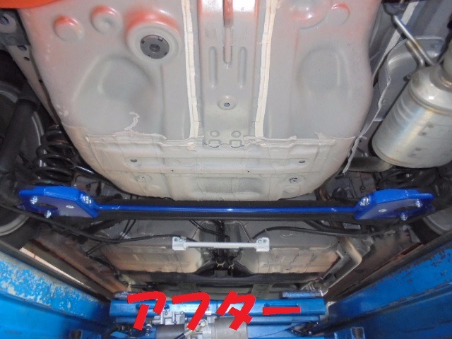 GK5/フィットRSにスタビ取り付け☆ | ホンダ フィット 足まわり 