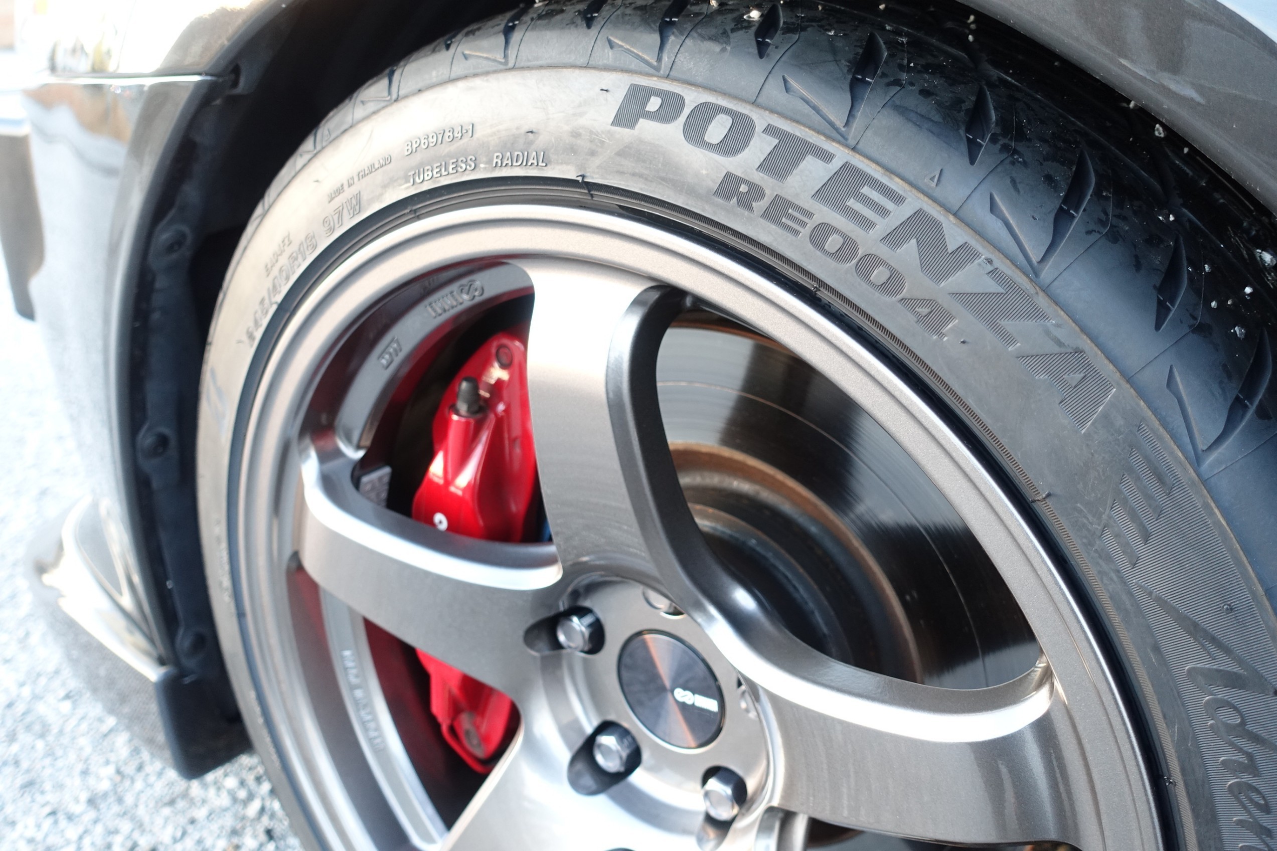 三菱 ランサー エボリューションⅩ（CZ4A）&「ENKEI PF05」＋「POTENZA